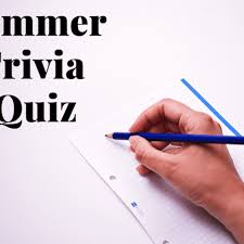 You can use this swimming information to make your own swimming trivia questions. An All About Summer Trivia Quiz Hobbylark