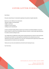 This letter offers the opportunity for a potential employer to learn more about you and gives you the chance to set yourself apart from other applicants. Cover Letter Format Examples Templates Download 50 Free Samples