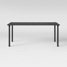 Maybe you would like to learn more about one of these? Fernhill 6 Person Patio Dining Table Black Threshold Brickseek