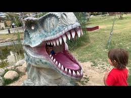 yusuf ve fatih selim dinozor parkinda karincaya bindiler dinozor fosili buldular youtujkkokkm90be dinozorlar oyun evleri