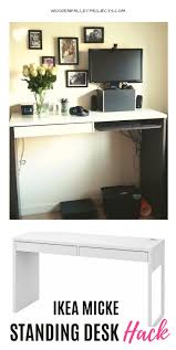 Ikea Hack Standing Desk Ikea Standing Desk Desk Hacks Ikea Hack