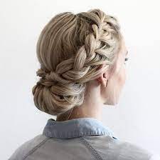 Half Updo With Dutch Braids Frisure Galla Frisure Flettede Frisurer