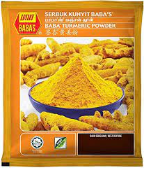 The cleveland clinic cautions that while the risk of side. Amazon Com 7 Pack Malaysia Brand Baba S Turmeric Powder Spice Up Food Earthly Gingery Bitter Mildly Aromatic Scents Of Orange Ginger Classic Addition To Curries Chutneys Pickles Relishes