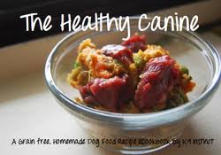 An easy recipe and guidelines for making homemade raw dog food and how to transition to a raw food diet for dogs. K9 Instinct Blog K9 Instinct Holisitic Dog Health Care Blog