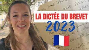 Teste ton français avec la dictée du brevet des collèges 2023 🚀 - YouTube