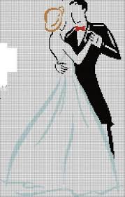 Cross stitch kit from panna featuring a married chicken couple atop a cozy home, with colorful flowers! 132 Irisha Ira Wedding Cross Stitch Patterns Wedding Cross Stitch Cross Stitch Silhouette