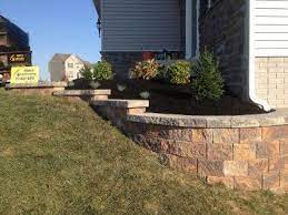 Pin By Ryan S Landscaping On Home Retaining Walls Landscaping Retaining Walls House Landscape Backyard Landscaping