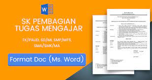 Check spelling or type a new query. 4 Contoh Sk Pembagian Tugas Mengajar Di Tk Sd Smp Sma Katulis
