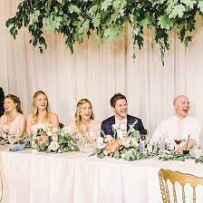 I Basically Told Emily Jonah That Im Going To Build Them This Weird Branchy Cloudy Thing Of Greenery To Susp Wedding Wedding Hall Decorations Wedding Planner