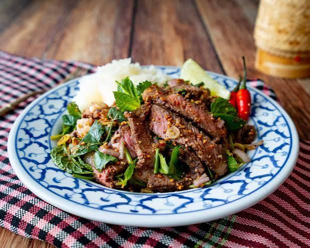 Waterfall Beef Salad