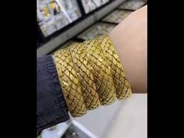 22 ayar altin kaplama baklava model bilezik bi lezi k altin taki