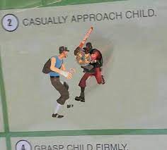 Number 2 Casually Approach Child R Tf2