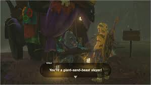 Hunting these formidable beasts has been a tyrian pastime for centuries. Kilton The Monster Parts Merchant The Legend Of Zelda Breath Of The Wild Wiki Guide Ign