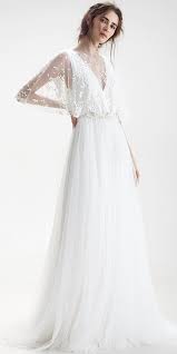 Best A Line Wedding Dresses Romantic Lace Tulle Bateau Neckline A Line Wedding Dress With Beadings Wedding Lande Leading Wedding Magazine Ideas Inspir Vintage Gelinlikler Bohem Dugunler Bohem Dugunu