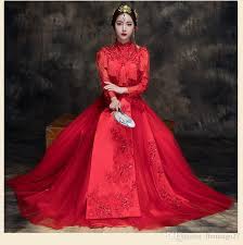 Abiti da sposa i ticino i ciani sposa i tutte le spose sognano un abito unico oltre che meraviglioso. Acquista Abiti Da Sposa Stile Asiatico Sposa Cinese Elegante Xiu He Sposa Abito Da Sposa Rosso Cheongsam Spettacolo Kimono Costume Femminile Toast Vestito A 112 61 Dal Fleming627 It Dhgate Com