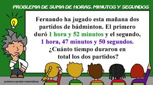 Problema De Suma De Horas Minutos Y Segundos Sistema Sexagesimal Youtube