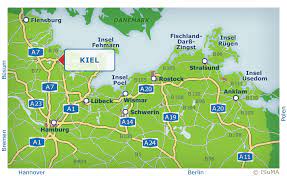 Kiel karte was ist drin im bildungspaket? Kiel Anfahrt Karte Lage Ostsee De