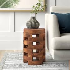 Compact design this chairside end table in slim size is perfect for small and narrow space beside the sofa, chair, recliner, and bed, etc. Small End Tables On Sale Now Wayfair