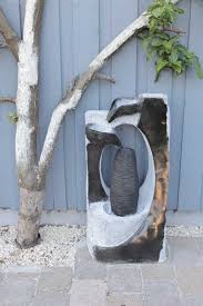 Unsere wasserwände sind in den verschiedensten größen und designs erhältlich! Gartenbrunnen Springbrunnen Brunnen Focolonnina Fur Aussen Innen 87 Cm 10556 Kiom24 Designlamps