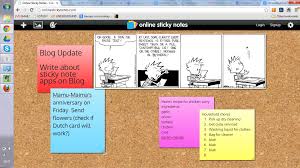 Sticky notes app | list producer. Say No To Paper Use Online Sticky Notes The Tini Times