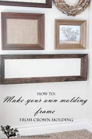 You can contact us online 24x7. Diy Molding Frame The Wood Grain Cottage