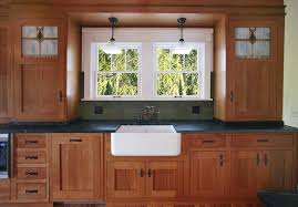Mission Style Kitchen Not Sure About The Sink They Re All The Rage Now But Ho Mission Style Kitchen Cabinets Mission Style Kitchens Kitchen Cabinet Styles