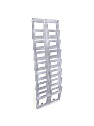 Waterproof, instead of the 19 rack (4u), for some particular industrial applications. Azar Displays Wall Mount Brochure Holder Letter Size 16 Pockets 51 34 X 19 Office Depot