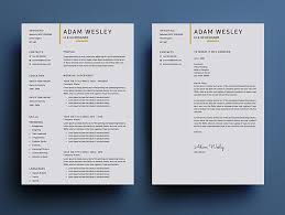 7 things every ux designer cover letter needs · 1. Free Simple Resume Template With Cover Letter Business Card Psd Freebies Graphic Design Junction