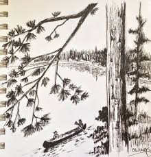 Boundary Waters Canoeing By Marty Owings Abstract Artwork Artwork Art