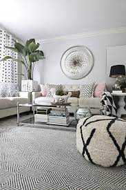 Black, white and pale pink is a great combination of colours which can work in any room in your home. Black And White Neutral Living Room With Pink And Tropical Accents Modernhomedecorlivingroom Neutral Living Room Living Room Diy Coastal Living Rooms
