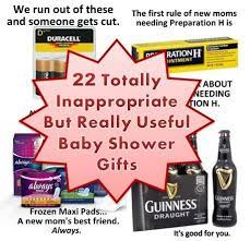 22 Baby Shower Gifts That Are So Wrong They Are Totally Right Baby Shower Gifts Baby Shower Shower Gifts