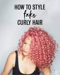 Whatever your style may be, find a product to keep your hair looking sharp. Fake Curls How To Get Hair That Looks Naturally Curly Hair Romance