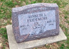 Kenneth “Kenny” Pridemore (1937-1996)