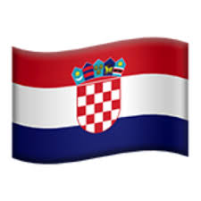 Die flagge der tschechischen republik besteht aus zwei gleich breiten streifen, wobei der untere rot und der obere weiß ist. Croatia Emoji U 1f1ed U 1f1f7 Flag Croatia Croatia Flag