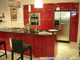 مطابخ أيكيا أمريكي باللون الأحمر أحدث وأشيك مطابخ أيكيا الأمريكي حمراء 2017