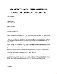 How to address a cover letter without a name most job postings will give the company s postal address and email address for applicants but no using a job title. Architect Cover Letter