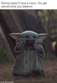 Pin By Lori Ulrich On Bb Yoda Yoda Wallpaper Yoda Meme Star Wars Memes