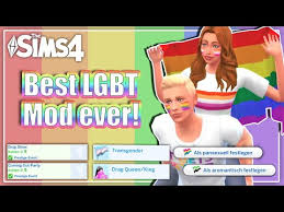 This mod applies to every sim even the npc sims. Wow Der Beste Lgbt Mod Deutsch Mods Cc Die Sims 4 Youtube