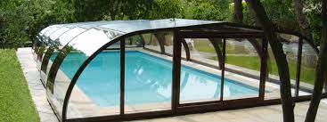 Abri de piscine coulissant : Abri De Piscine Mi Haut Abri Piscinebelgique Abrisud Fabricant Abri De Piscine En Belgique