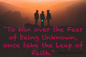 Enjoy our leap of faith quotes collection. English Leap Of Faith Quote English Leap Of Faith Quotes Storymirror