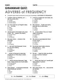 Temple Grandin Movie Worksheet Adverbs Of Frequency Grammar Quiz For 2 4 Might Be Good In 2020 Grammar Quiz English Quiz Personal Pronouns