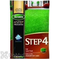 Black beauty ultra® grass seed germinates in about 14 days. Scotts Step 4 Fall Lawn Food Fertilizer