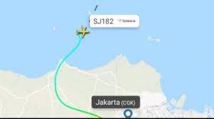 When was the latest sj182 flight? Aqcx 4mzslfp3m