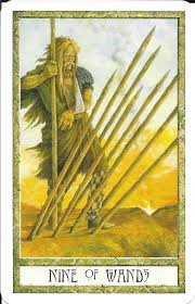 Nine of wands thoth tarot card tutorial. The Tarot Of Eli The Druid Craft Tarot Nine Of Wands The Thoth Tarot 9 Of Wands Strength