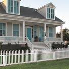 Just make sure to apply a sealant to the wood. Smitten House Colors Exterior House Colors Green House Exterior