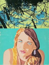 David Salle Hannah Violet artwork