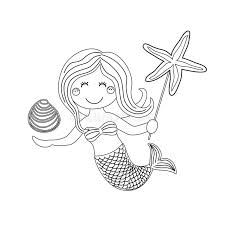 28.08.2020 · sea star coloring pages surfnetkids cute starfish coloring pages printable size. Cute Childish Hand Drawn Cartoon Character Of Little Mermaid With Sea Starfish Shell As Coloring Page Stock Vector Illustration Of Character Coloring 110297874