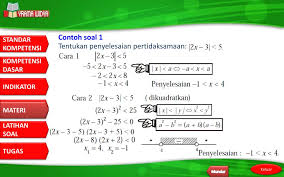Video pembelajaran eksponen versi 2 kelas x. Ppt Pertidaksamaan Powerpoint Presentation Free Download Id 6505689