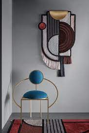 I Tessuti Geometrici Di Bohinc Studio Design Street Oggetti Da Appendere Al Muro Design Del Prodotto Idea Di Decorazione