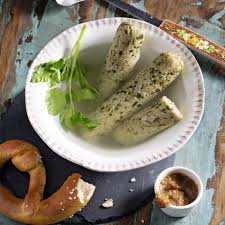 Die Konsistenz Der Weisswurst Ist Ahnlich Der Normalen Wurst Auch Im Geschmack Kann Sie Ohne Probleme Mithalten Weisswurst Seitan Selber Machen Kochrezepte